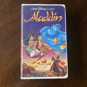 Aladdin (VHS, 1993)-Walt Disney's Black Diamond Classic -‎ RARE 💎   No. 1662